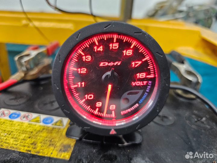 Датчик вольтаж defi CR (Volt) 60мм