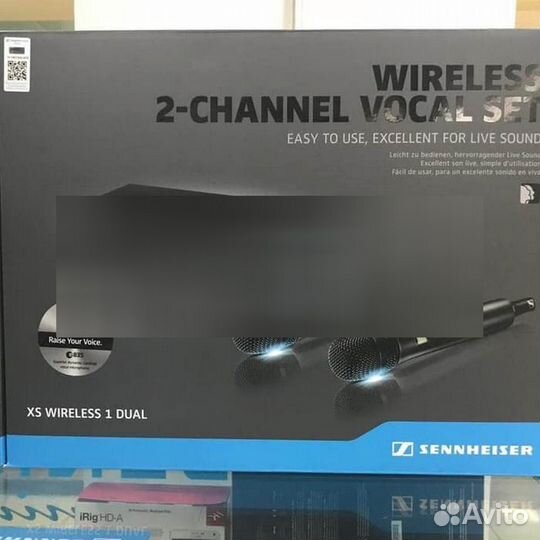 Sennheiser XSW 1-825 dual-B радиосистема