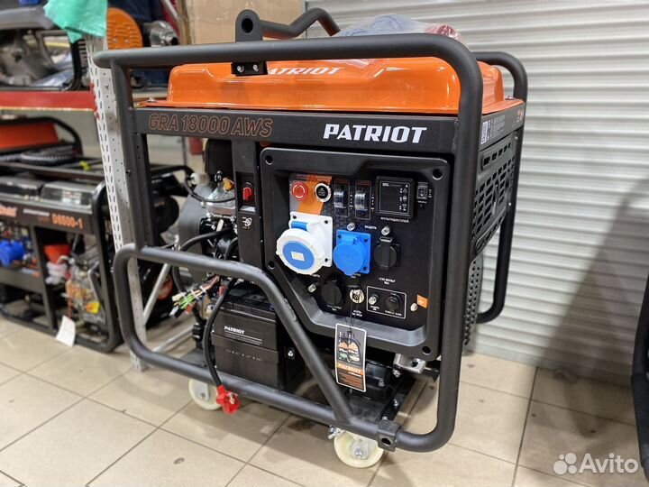 Бензиновая электростанция Patriot GRA 18000 AWS