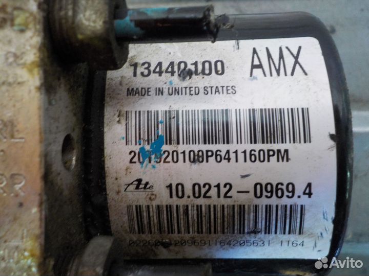 Блок управления абс Опель Астра J