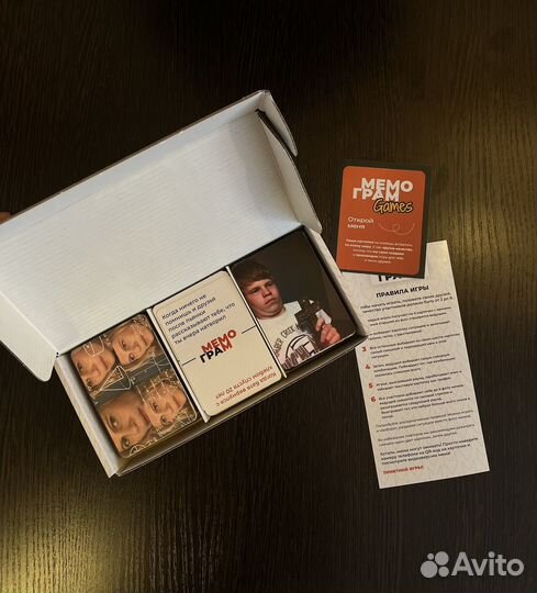 Настольная игра Мемограм
