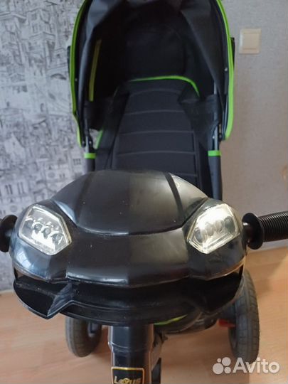 Детский велосипед с ручкой