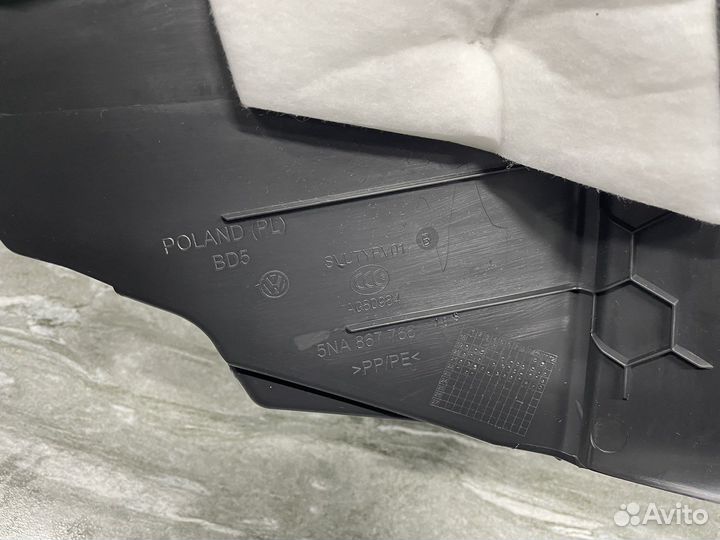 Новая облицовка колесной арки Tiguan 2 Тигуан