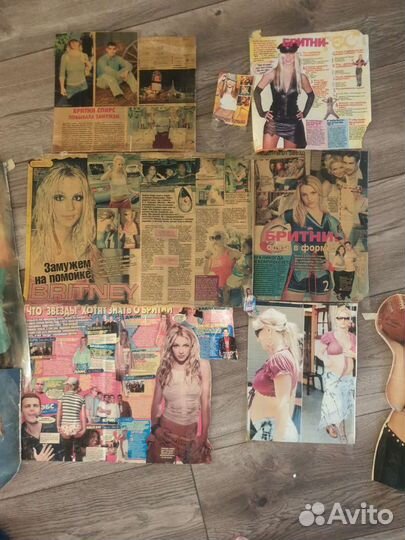 Бритни спирс вырезки из журналов