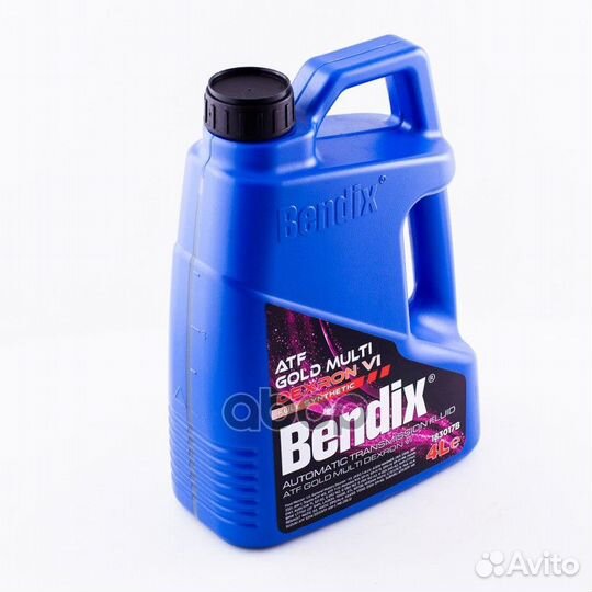 Масло трансмиссионное 4л. синтетика bendix gold