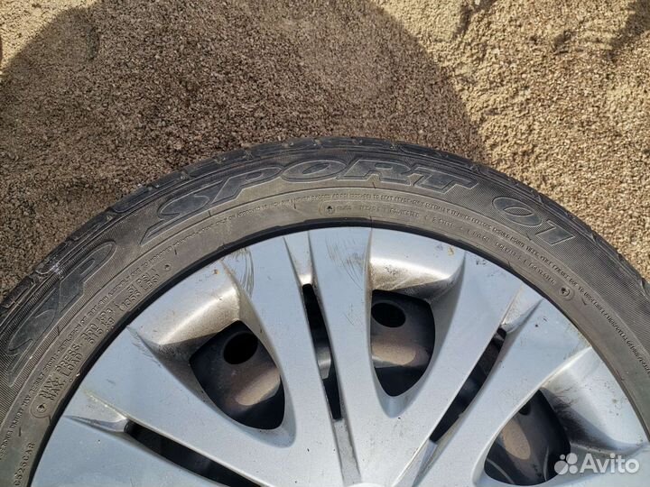 R16 Dunlop SP Sport 01 205/55, PCD 5x114.3 DIA 60