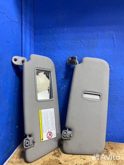 Козырек солнцезащитный Hyundai Solaris хэтчбек