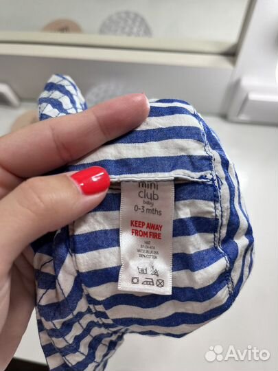 Панама детская до 3 месяцев