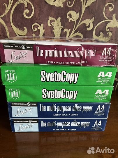 Бумага svetocopy и Ballet