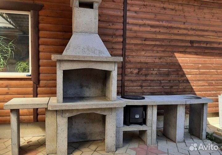 Мангальная зона барбекю