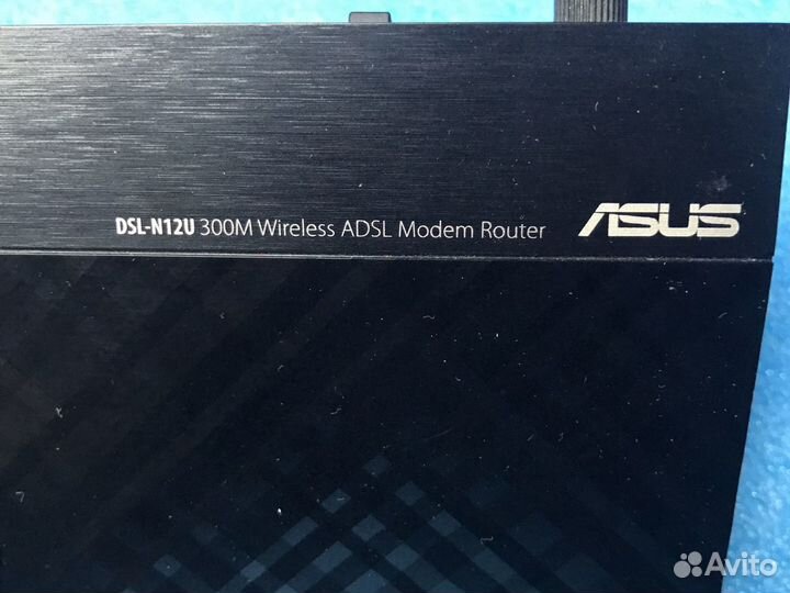Adsl modem роутер asus DSL-N12U