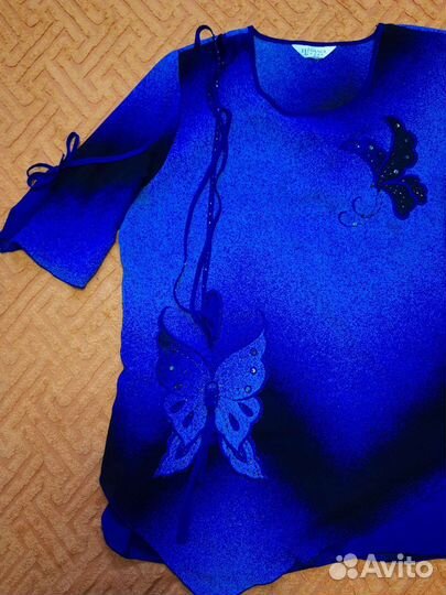 Блузка туника р.54