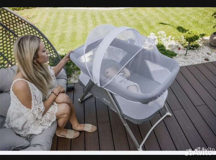 Манеж-кроватка