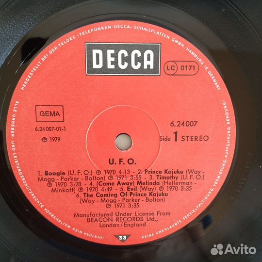 UFO - Profile (1979)