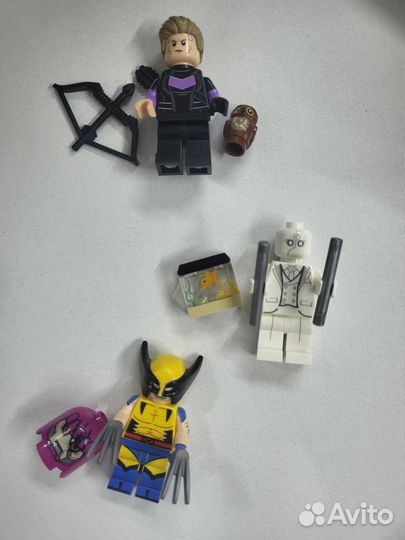 Lego minifigures marvel поштучно