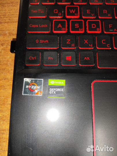 Acer ryzen 5/GF1650 4gb/16gb/SSD 256+512