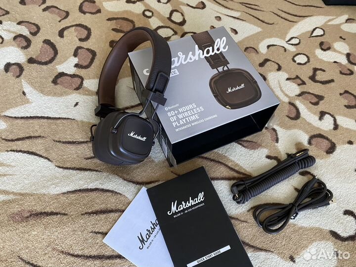 Беспроводные наушники marshall major 4