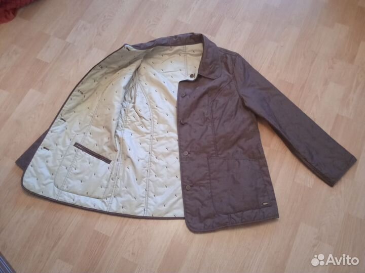 52р новая куртка двусторонняя демисезон