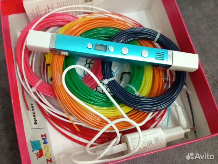 3d ручка и пластик