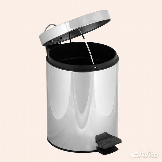 Ведро для мусора TW Harmony twcv010-5cr Хром