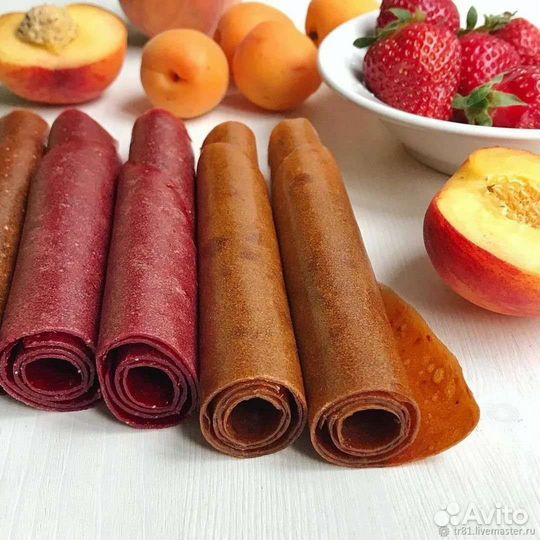 Пастила фруктовая - набор из 5 штук