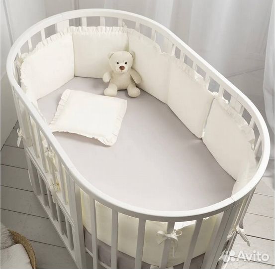 Бортики Perina в детскую кроватку новые