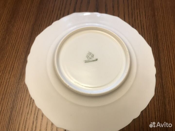 Блюдца винтаж лфз Kahla Volkstedt