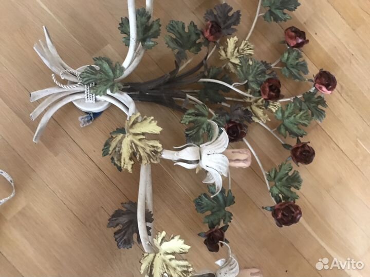 Люстра розы Италия