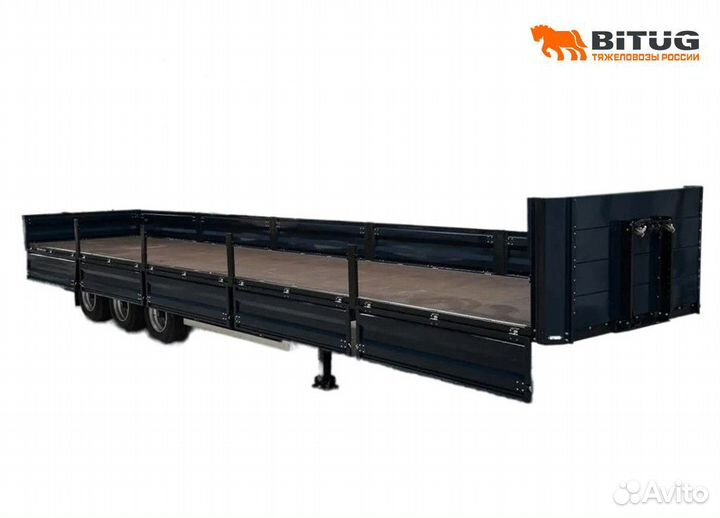 Полуприцеп бортовой BITUG Тинкер BPW-III 14, 2023