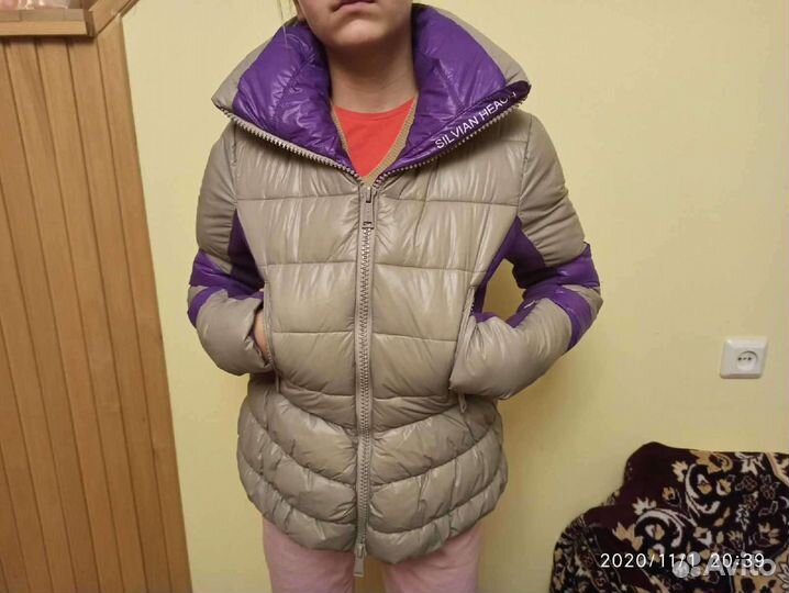 Куртка демисезонная на девочку-подростка 11-13 лет