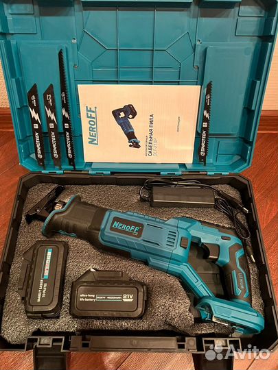 Сабельная пила аккумуляторная Neroff 21V