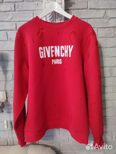 Свитшот Givenchy красный XL