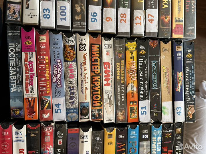 Видеокассеты vhs фильмы