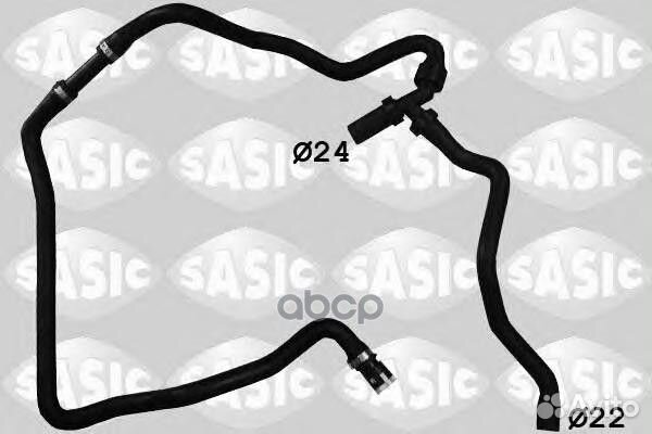 Шланг радиатора 3406113 Sasic