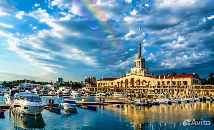 В Сочи тур 6 нч. без питания