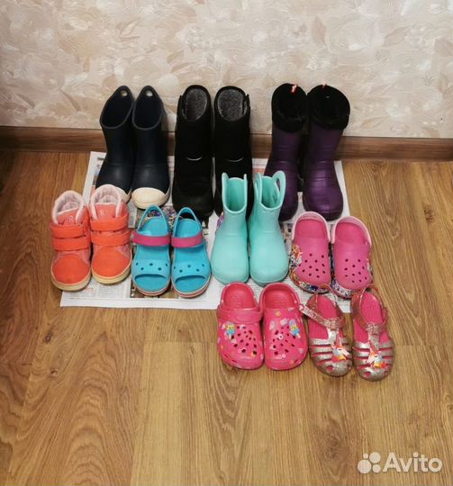 Одежда и обувь для девочки пакетом