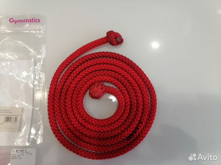 Скакалка sasaki m 280 fig красная