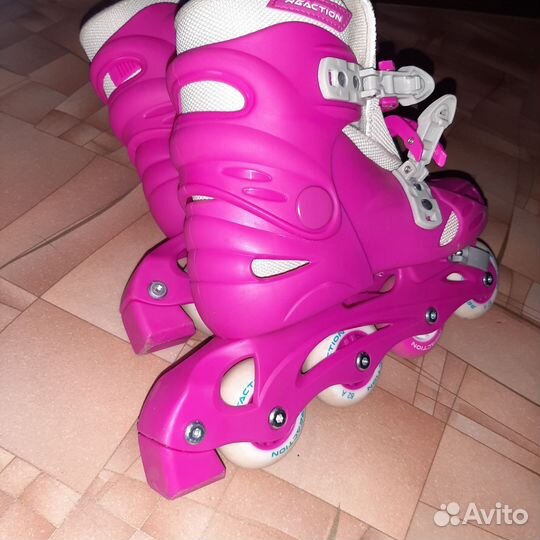 Роликовые коньки детские раздвижные