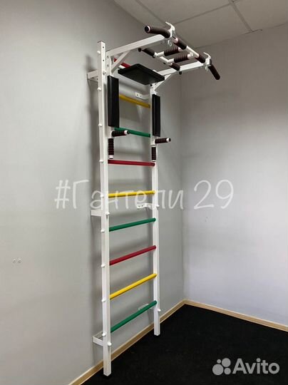 Шведская стенка с турником