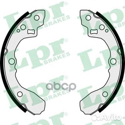 Колодки торм.бар.KIA RIO 1.3/1.5 00-02 (d 200mm