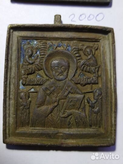 Бронзовая иконка