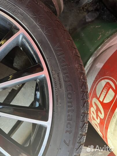 Онигинальные диски mercedes r19 на зимней резине