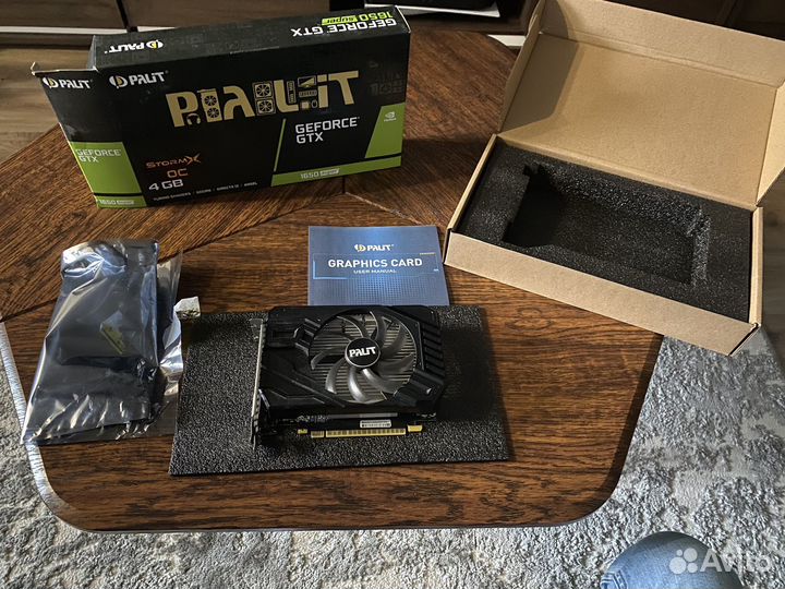 Видеокарта gtx 1650 super stormX 4gb