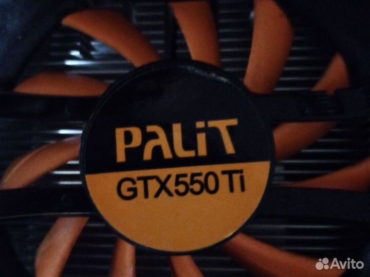 Видеокарта palit GTX 550 Ti