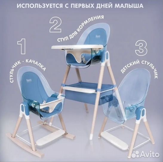 Стульчик для кормления nuovita 3 в 1