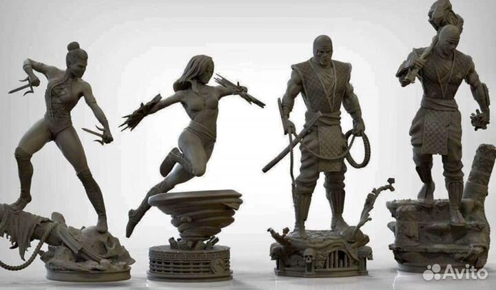 Mortal Kombat фигурки персонажей
