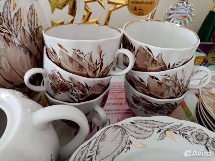 Сервиз кофейный лфз СССР 