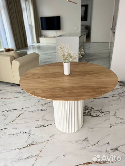 Обеденный стол круглый style под заказ