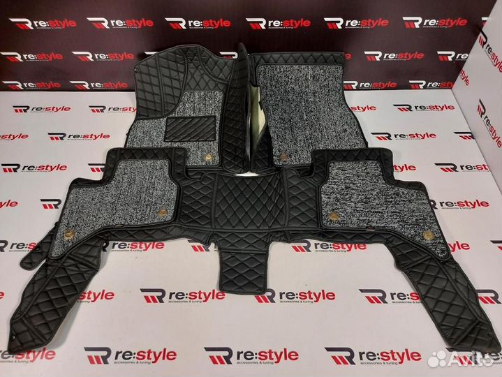 Ковры салона 3D Toyota Land Cruiser 300 K2196