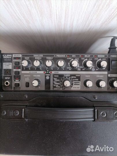 Гитарный комбоусилитель Roland cube 80gx